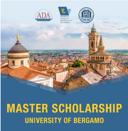 Call for Applications for Scholarship for Second Level Professional Master Program Online edition at University of Bergamo, Italy