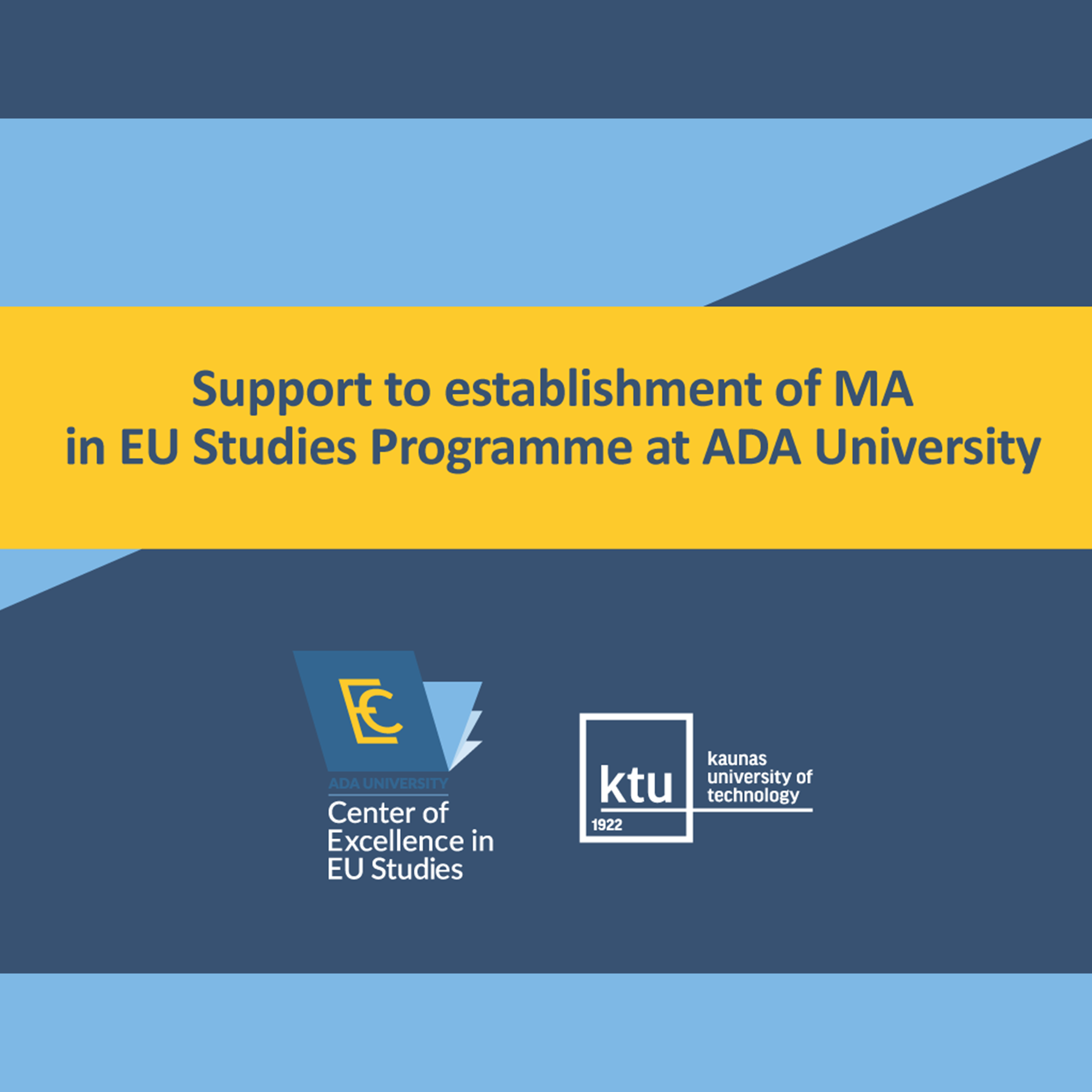Support to Establishment of MA EU Studies Programme at ADA University