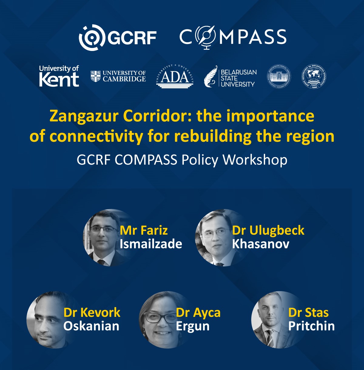 GCRF COMPASS Policy Workshop on Zangazur Corridor