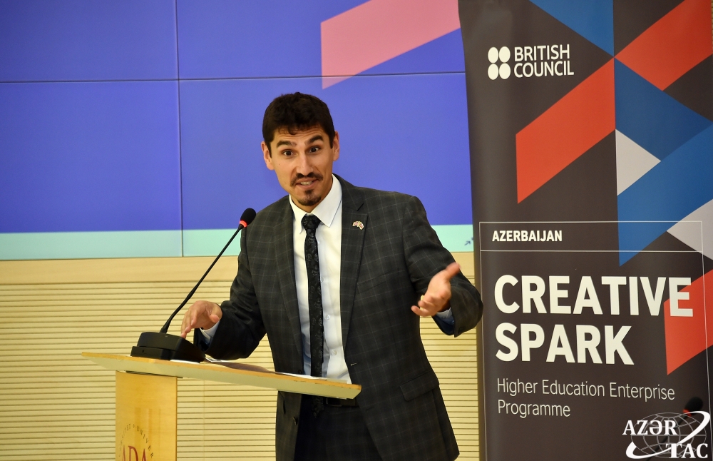 British Council and the ADA University are bringing together entrepreneurs and students for a #mycreativespark forum